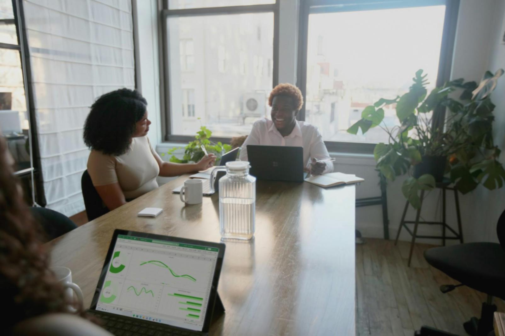 Financial workflow analysis session with client team reviewing process maps